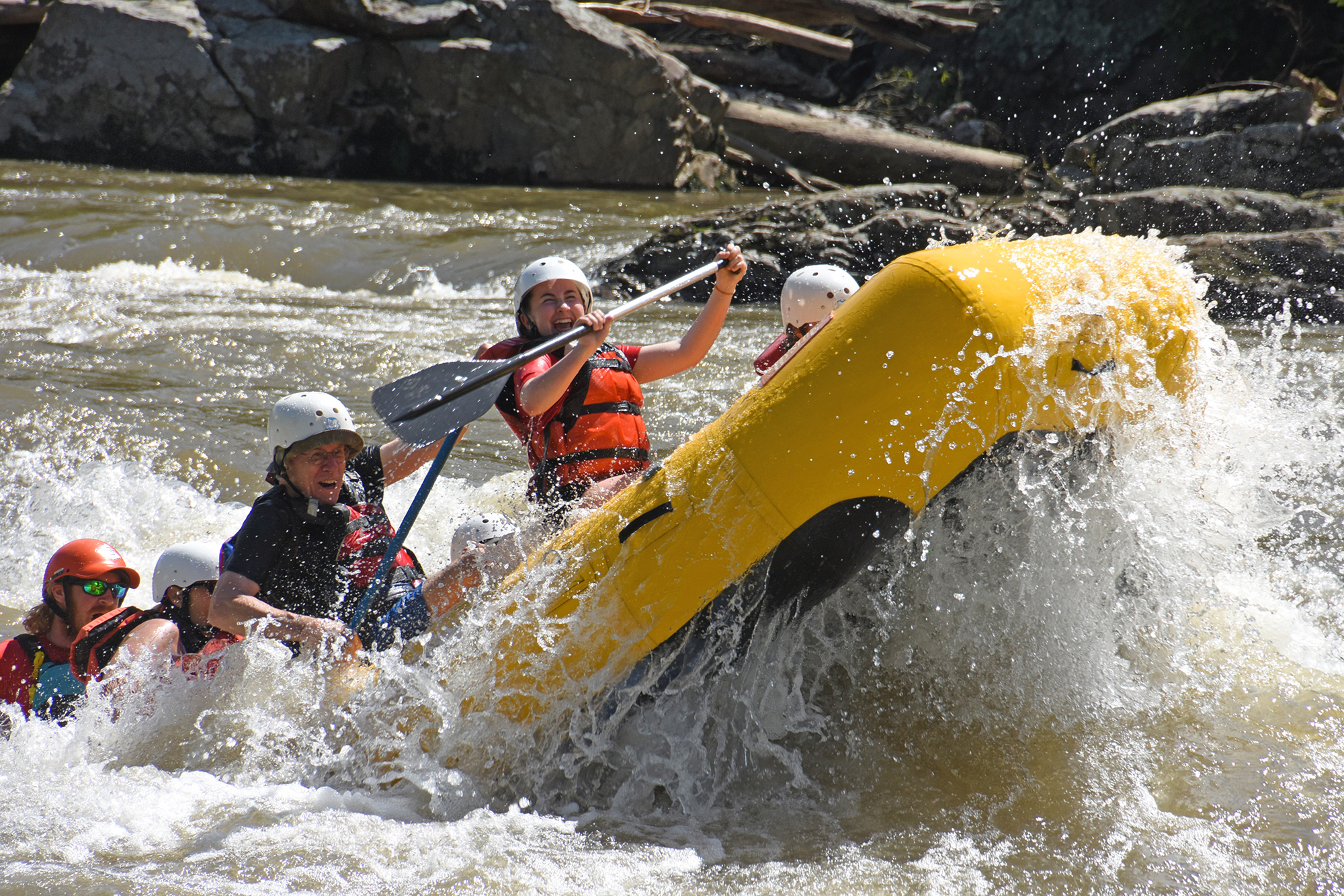 Whitewater rafting North Carolina